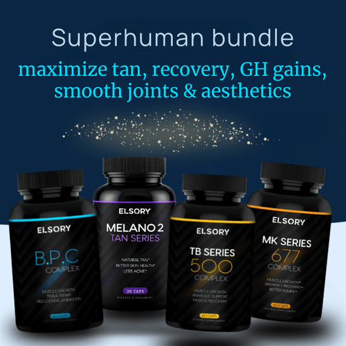 Superhuman Bundle - GH Gains, Recovery, Tan & Aesthetics